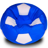 Кресло Мяч  ФАЙЛ сине-белый размеры -XL